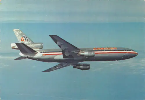 B71480 DC-10 American Airlines Plan Flugzeug Holland