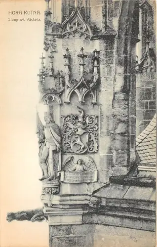 BT1997 Hora Kutna sloup sv Vaclava Tschechien