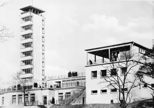 BG15706 BERLIN MUGGELTURM MIT GASTSTATTE HOTEL RESTAURANT GERMANY CPSM 14,5x9cm