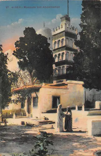 BR46248 Alger Moschee sudu abderhaman Algerien