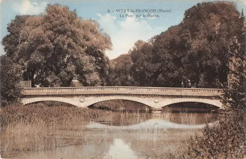 BF9473 le pont sur la marne vitry le francois france Frankreich