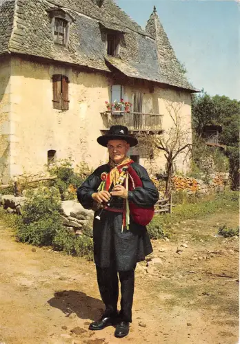 BR28649 Terradour Flouricat Groupe Felibreen auvergnat Folklore Kostüm Frankreich