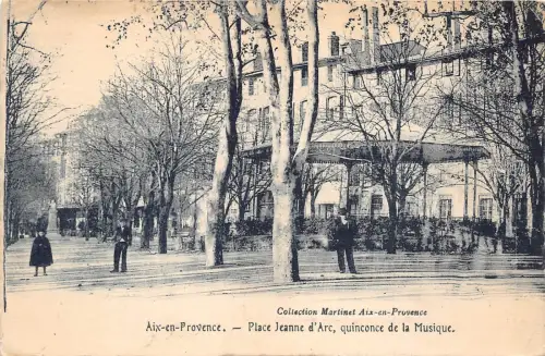 BF3958 aix en provence place jeanne d arc france