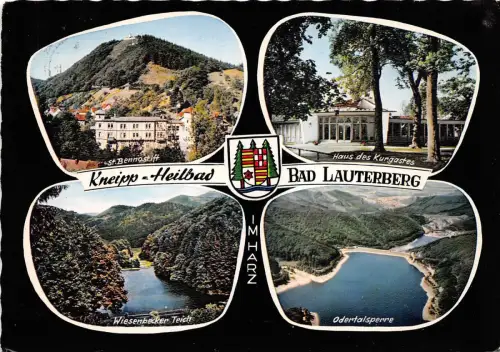 BG3466 kneipp heilbad bad lauterberg CPSM 15x9,5cm germany