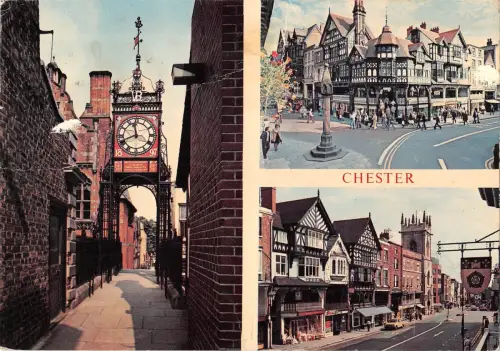 B102226 chester the cross clock tower uk