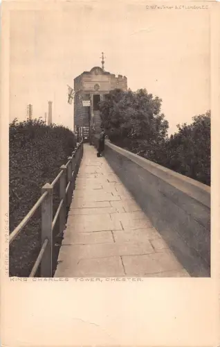 BR80274 King Charles Tower Chester UK