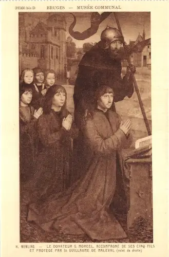 BR44572 Brügge Gemälde Postkarte Memling