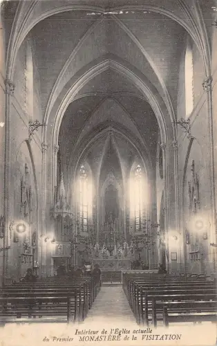BF3584 monastere de la visitation interieur de l france