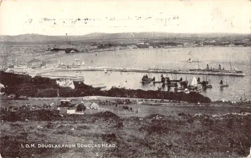 uk25925 douglas from douglas head isle of man uk