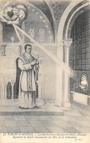 BF7144 la bienheureuse marguerite mar paray le monial france Frankreich