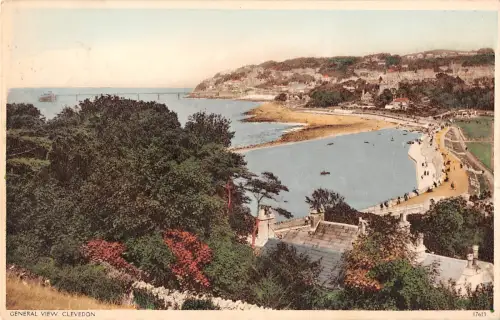 uk27775 general view clevedon uk