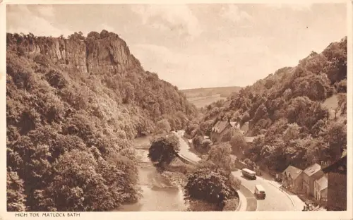 uk22132 high tor matlock bath real photo uk