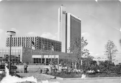 B75968 karl marx stadthalle und interhotel kongress germany