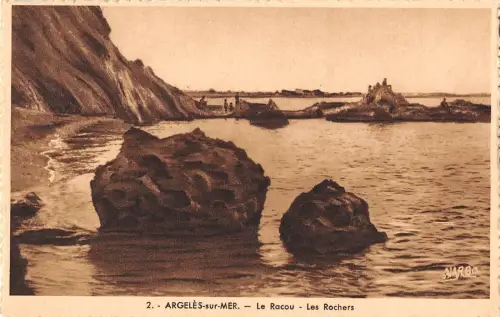 BF6746 argeles sur mer le racou les rochers france Frankreich