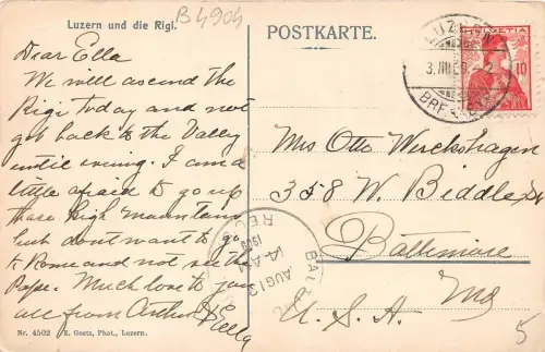 B4904 Luzern und die Rigi Front/Back Scan