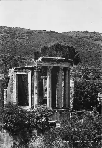 BR10345 Tivoli Il tempio della sibilla italy