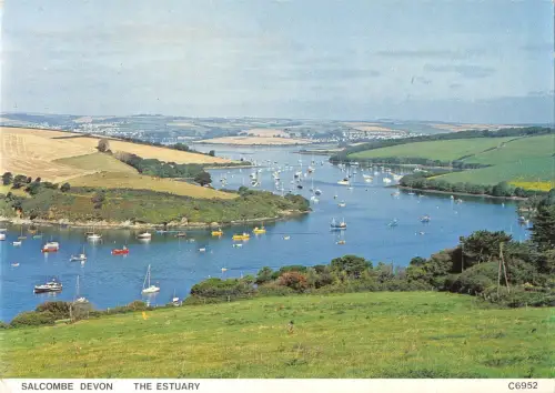 uk35109 the mündung salcombe devon uk