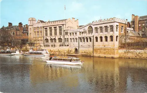 uk11000 river ouse and guildhall york uk