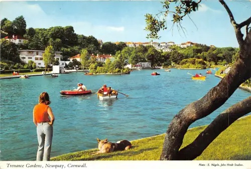 uk48059 trenance gardens newquay cornwall uk