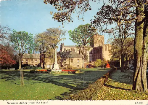 uk34814 hexham abbey from the south uk