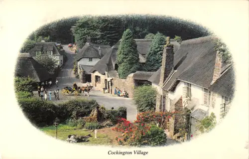 uk9061 cockington village uk