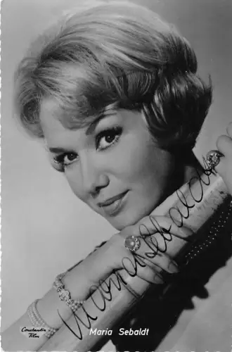 B82784 maria sebaldt movie star autograph front/back scan