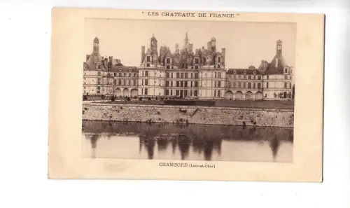 BF16167 Chambord l et cher france front/back image