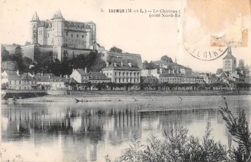 BF5868 saumur le chateau france Frankreich