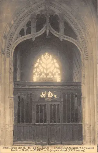 BF7625 basilique de N D clery chapelle st jaques france Frankreich