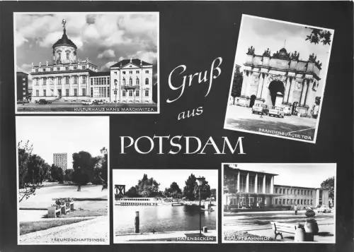 BG33992 gruss aus potsdam germany