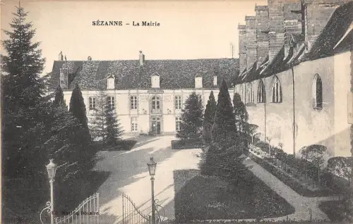 BF6662 la mairie sezanne france Frankreich