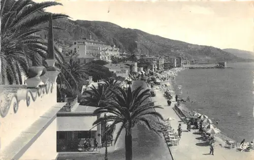BR18430 Menton la promenade france