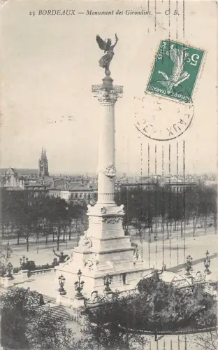 BR72348 monument des girondins bordeaux frankreich