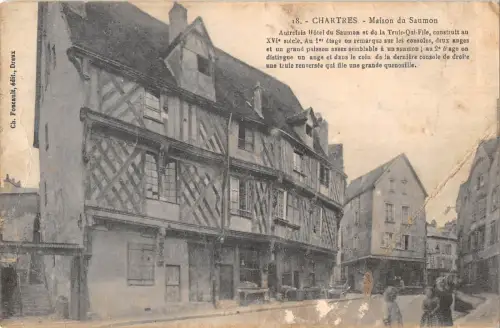 BR47465 Chartres maison du saumon Frankreich