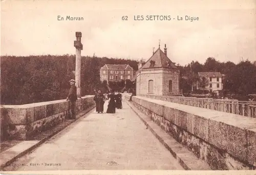 BF7034 les settons la digue france Frankreich