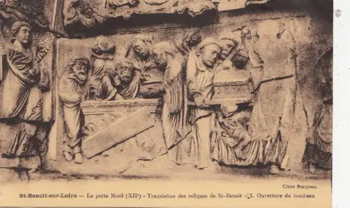 BF11499 la porte nord translatio saint benoit sur loire france front/back image