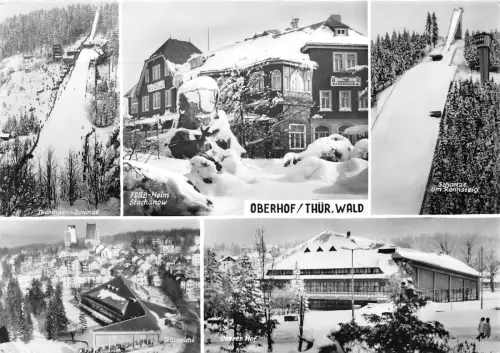 BG21985 oberhof thur wald multi views germany CPSM 14,5x9cm