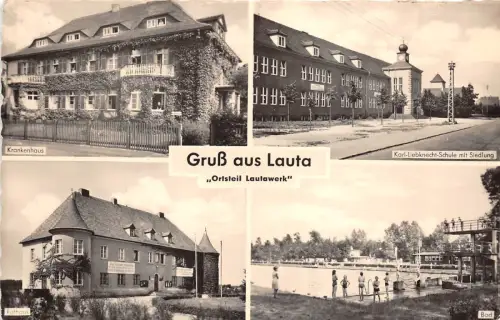 BG24040 gruss aus lauta ortteil lautawerk germany CPSM 14x9cm