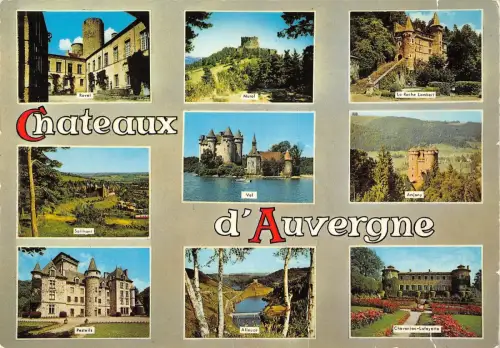 BT8535 Chateaux d Auvergne Frankreich