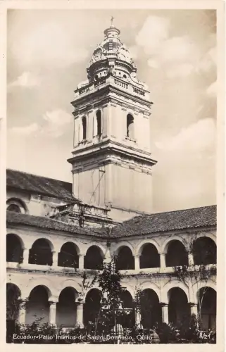 B84915 terrasse interieur santo domingo quito ecuador