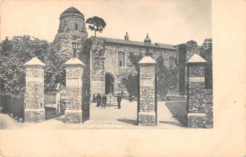 uk23334 castle colchester real photo uk