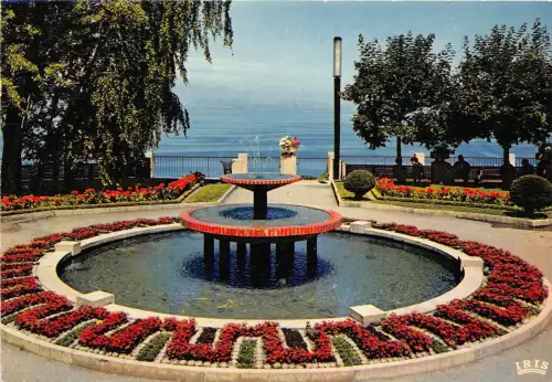 BR25404 Thonon les Bains la fontaine du Belvedere 2 Scans Frankreich