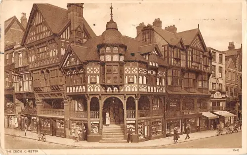 uk22857 the cross chester real photo uk