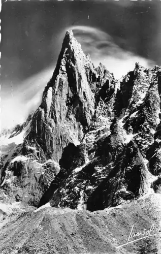 BR19397 l aiguille du dru chamonix france
