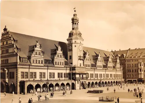 BG1477 Leipzig Altes Rathaus CPSM 14x9,5cm Germany