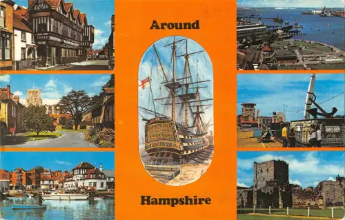 uk8256 around hampshire uk