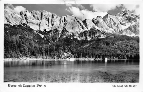 BG7289 eibsee mit zugspitze germany CPSM 14x9cm