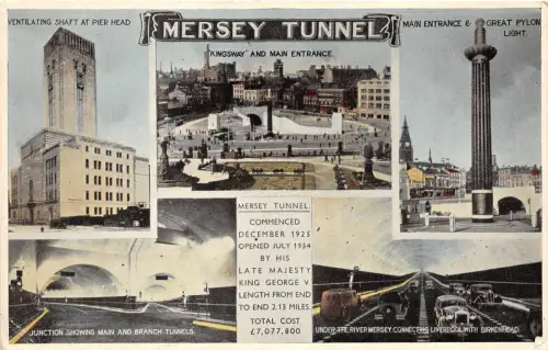 BR39661 Mersey Tunnel England