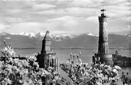 BG28787 lindau im bodensee hafen germany CPSM 14x9cm
