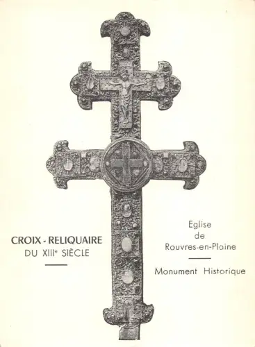 BT12693 Croix reliquaire eglise de rouvres en plaine France